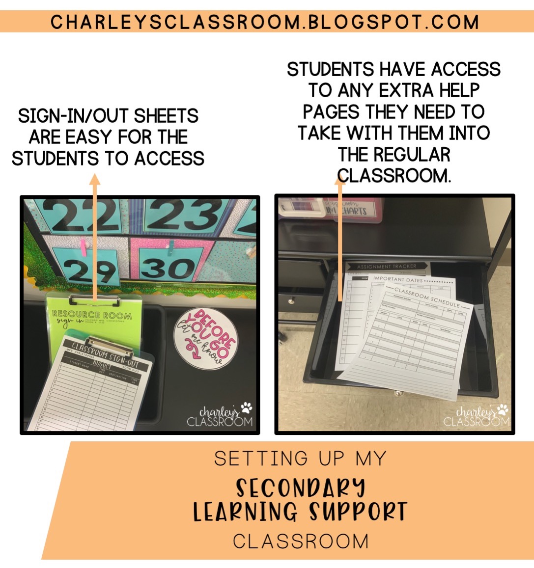 Back to School Prep: Setting Up My Secondary Special Education ...